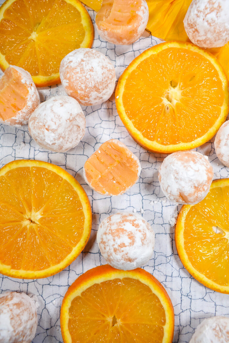 Orange Creamsicle Truffles