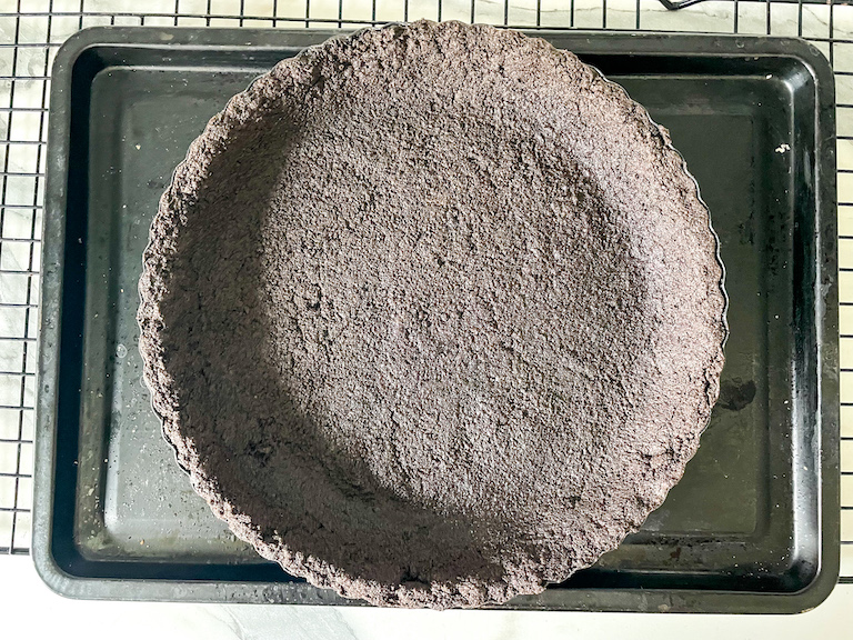 Oreo pie crust