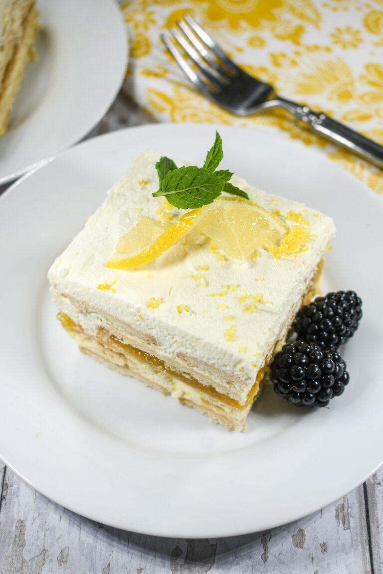 Lemon Icebox Cake