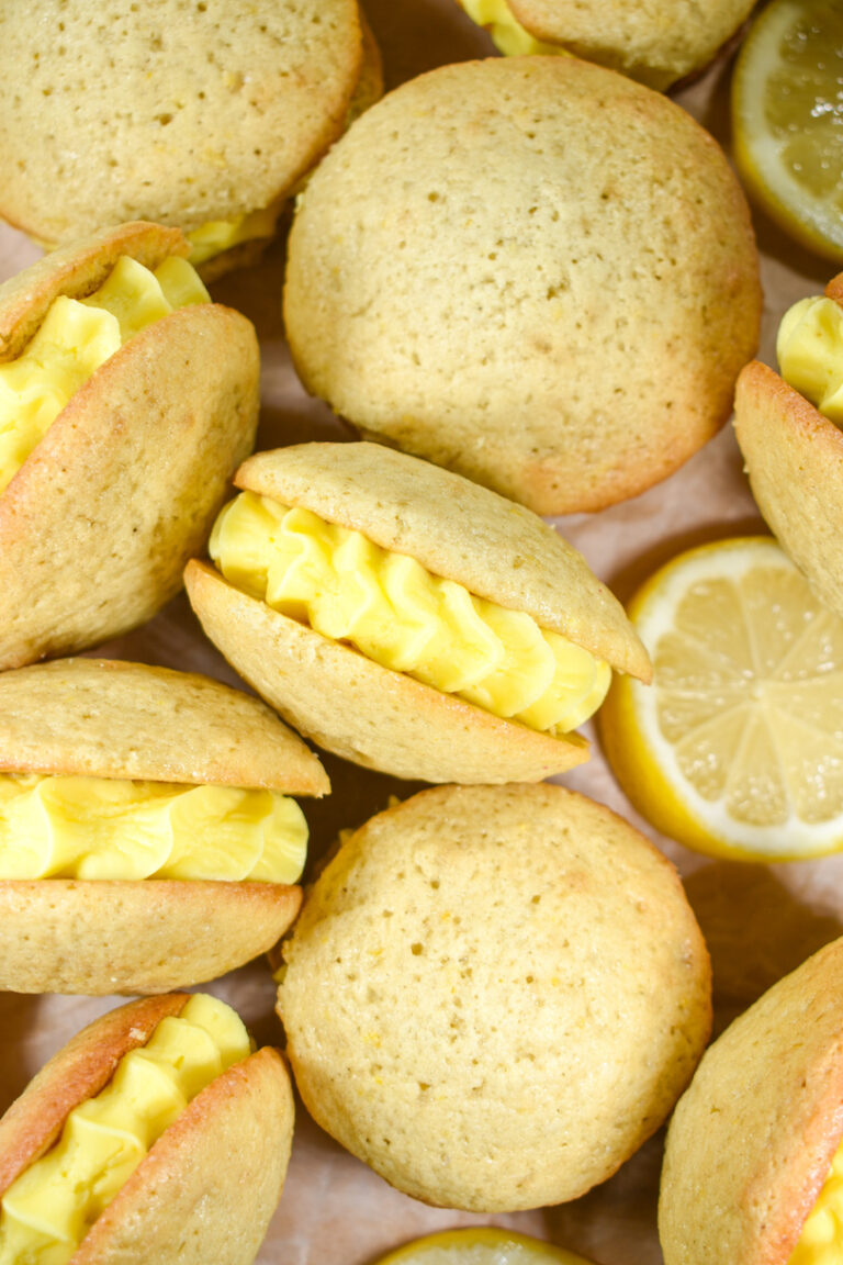Whoopie Pies with Lemon Buttercream