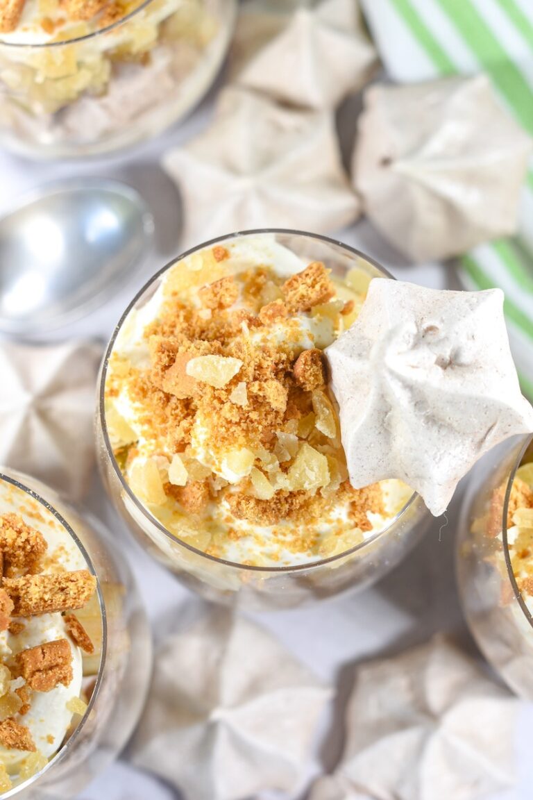 Eton Mess Recipe with Cinnamon and Pears