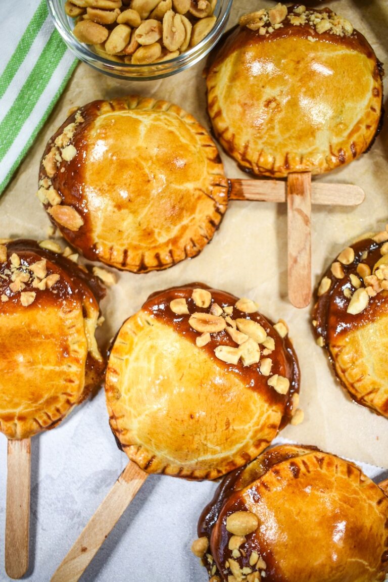 Caramel Apple Pie Pops