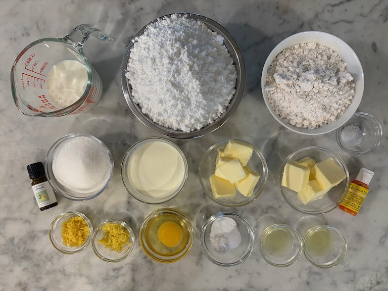 Lemon whoopie pie ingredients
