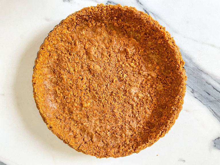 Gingersnap pie crust