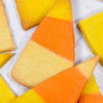 Slice and Bake Candy Corn Cookies