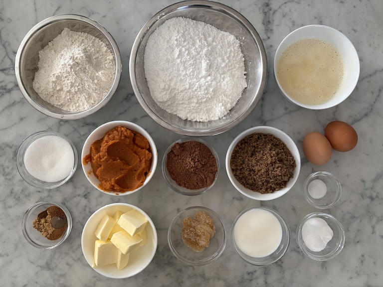 chocolate pumpkin whoopie pie ingredients