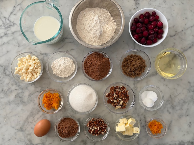 cranberry muffin recipe ingredients