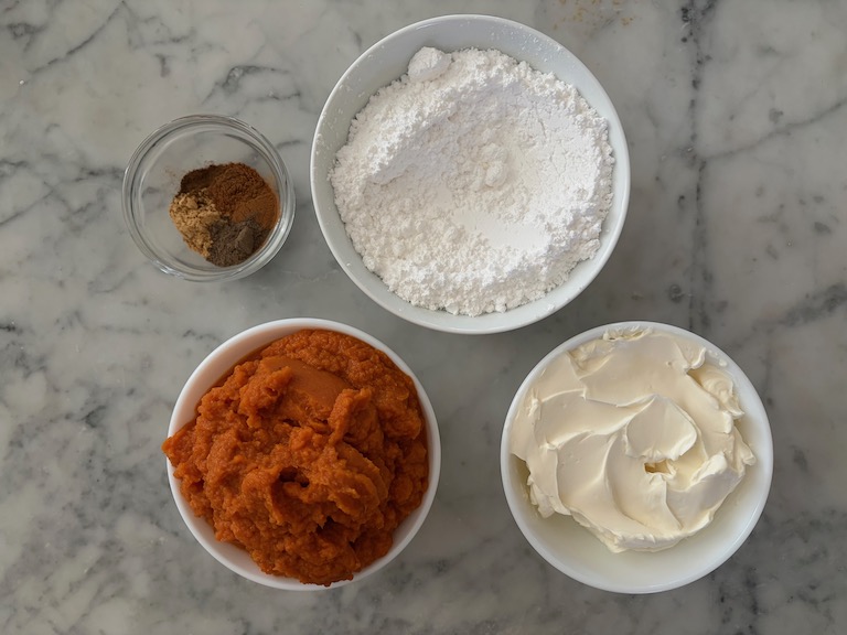 pumpkin dip ingredients