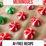 Peppermint Meringues