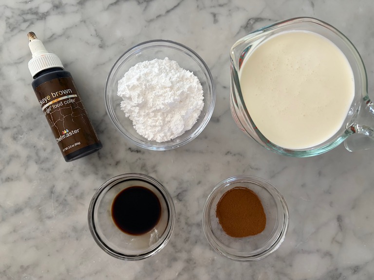 Coffee whipped cream ingredients