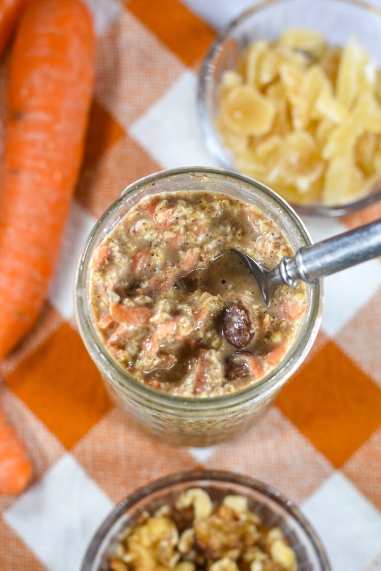 Carrot Cake Overnight Oats