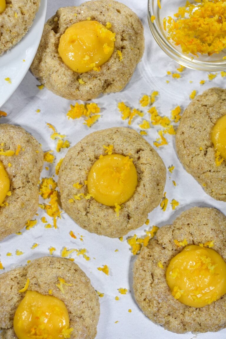 Thumbprint Cookie Recipe with Orange Curd
