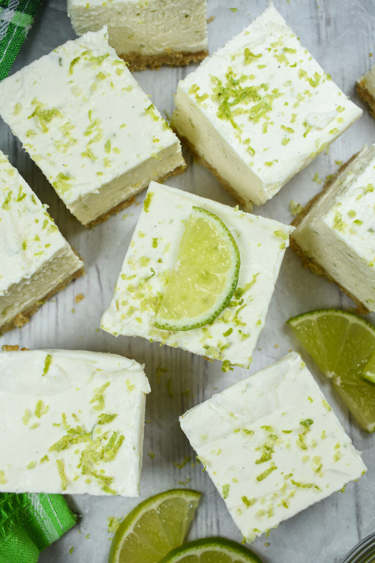 Margarita Lime Cheesecake Bars