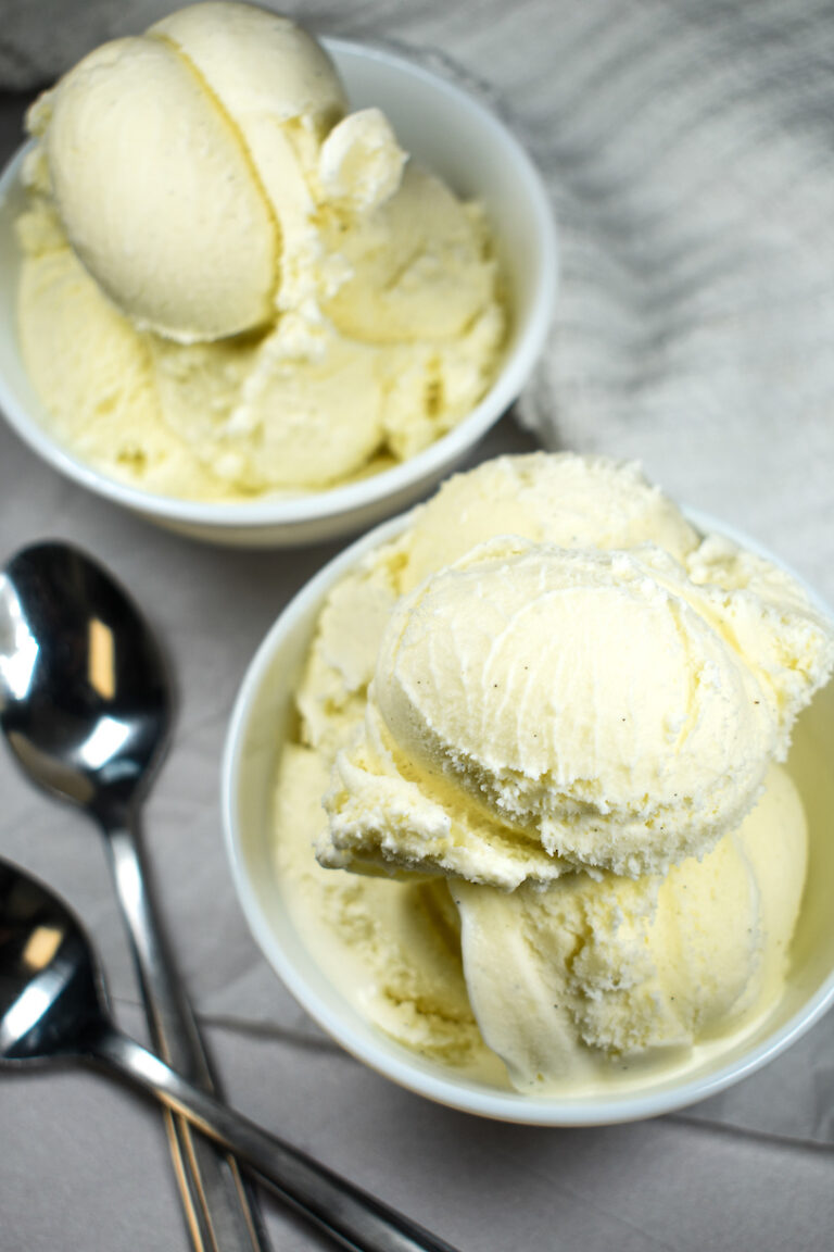 Homemade Vanilla Ice Cream