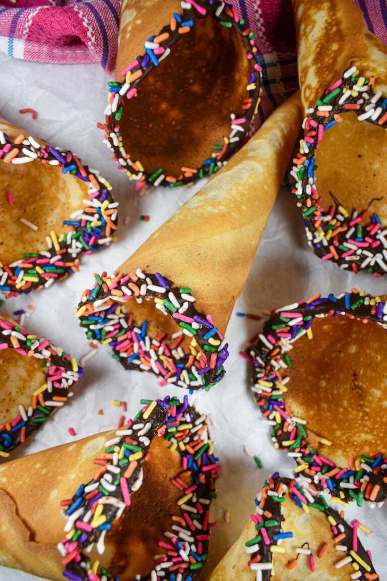 Homemade Ice Cream Cone Recipe