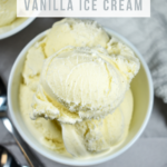 Homemade Vanilla Ice Cream