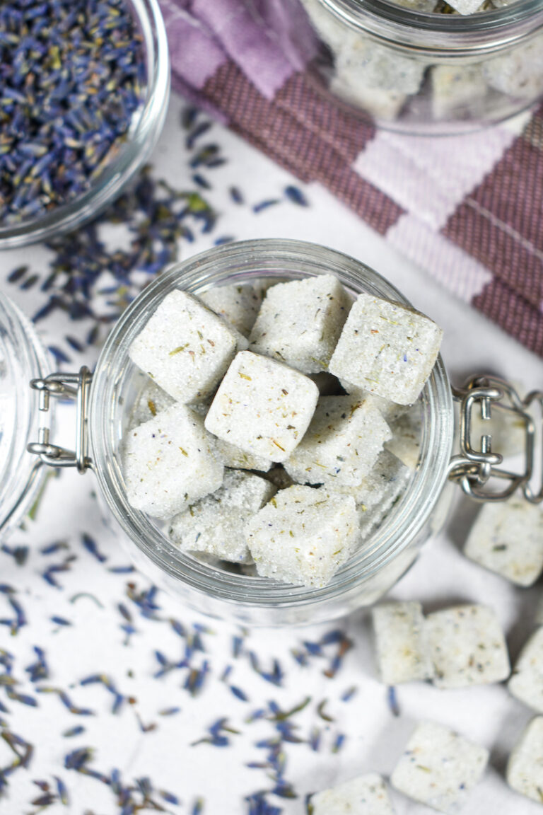 How to Make Sugar Cubes with Lavender