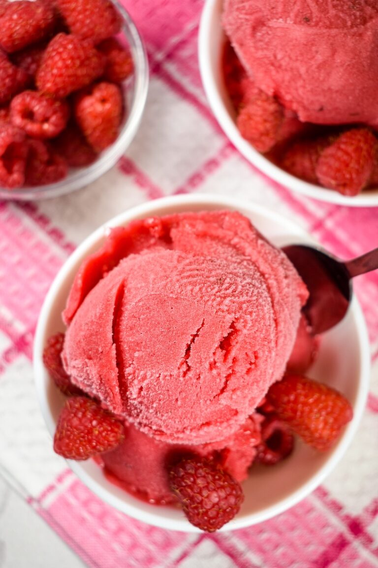 Raspberry Sorbet Recipe