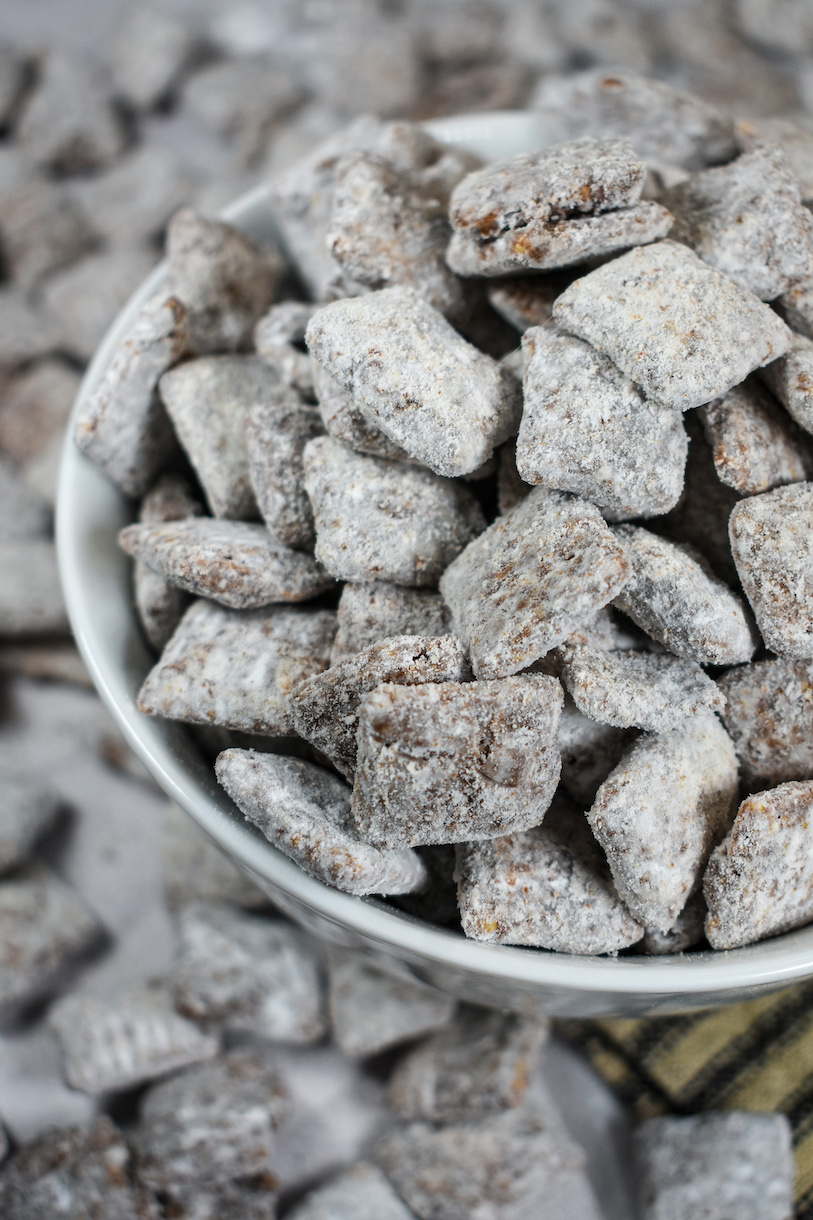 Bowl of puppy chow