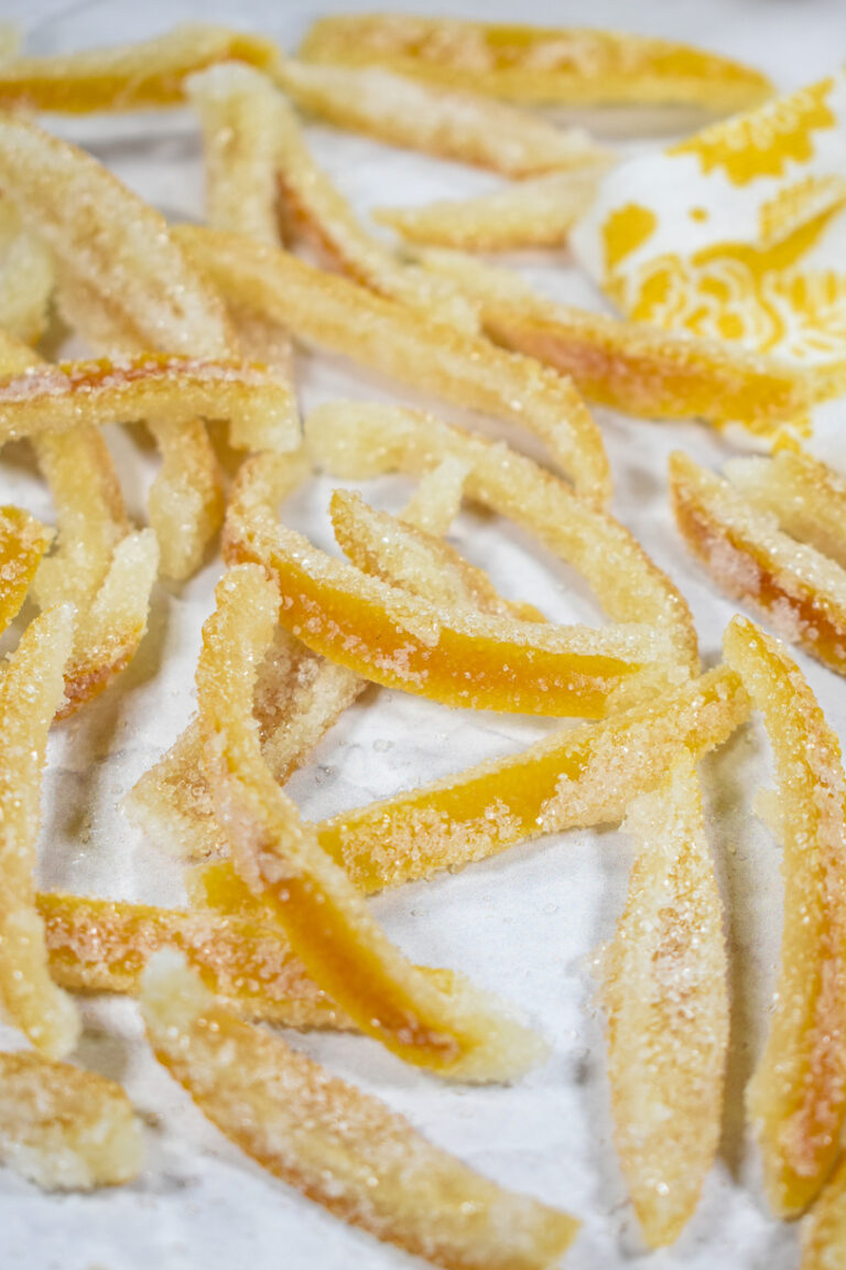 Candied Lemon Peel Recipe