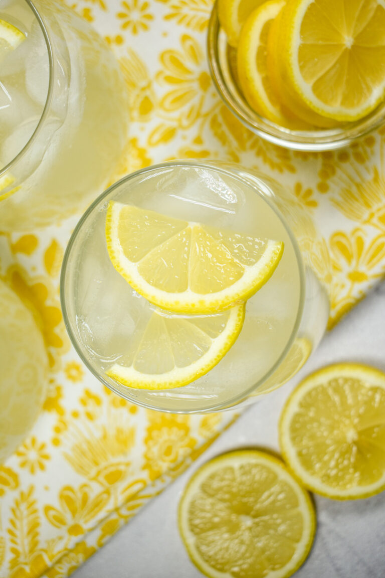 Homemade Lemonade Recipe • baste cut fold