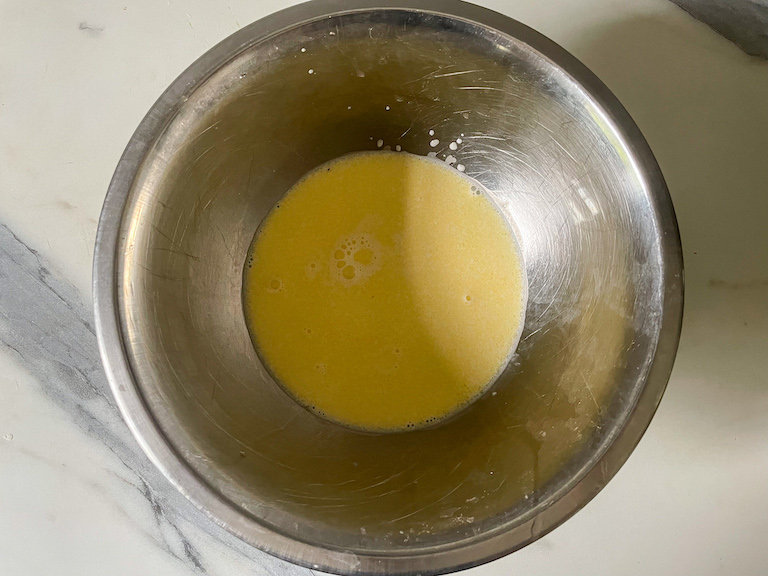 bowl of ginger infused cream