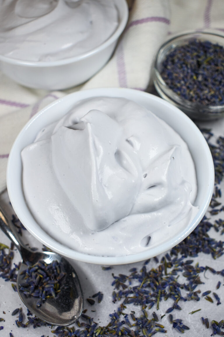 Lavender Whipped Cream
