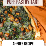 Butternut squash and spinach tart recipe