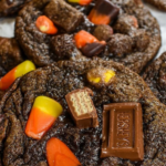 Halloween Candy Cookies