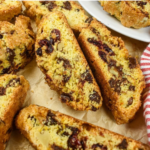 Cranberry Orange Biscotti