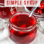 Cranberry Simple Syrup