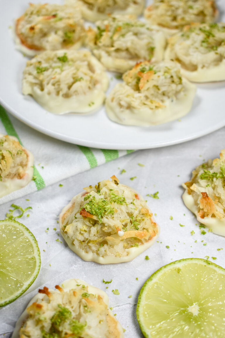 Coconut Lime Macaroons