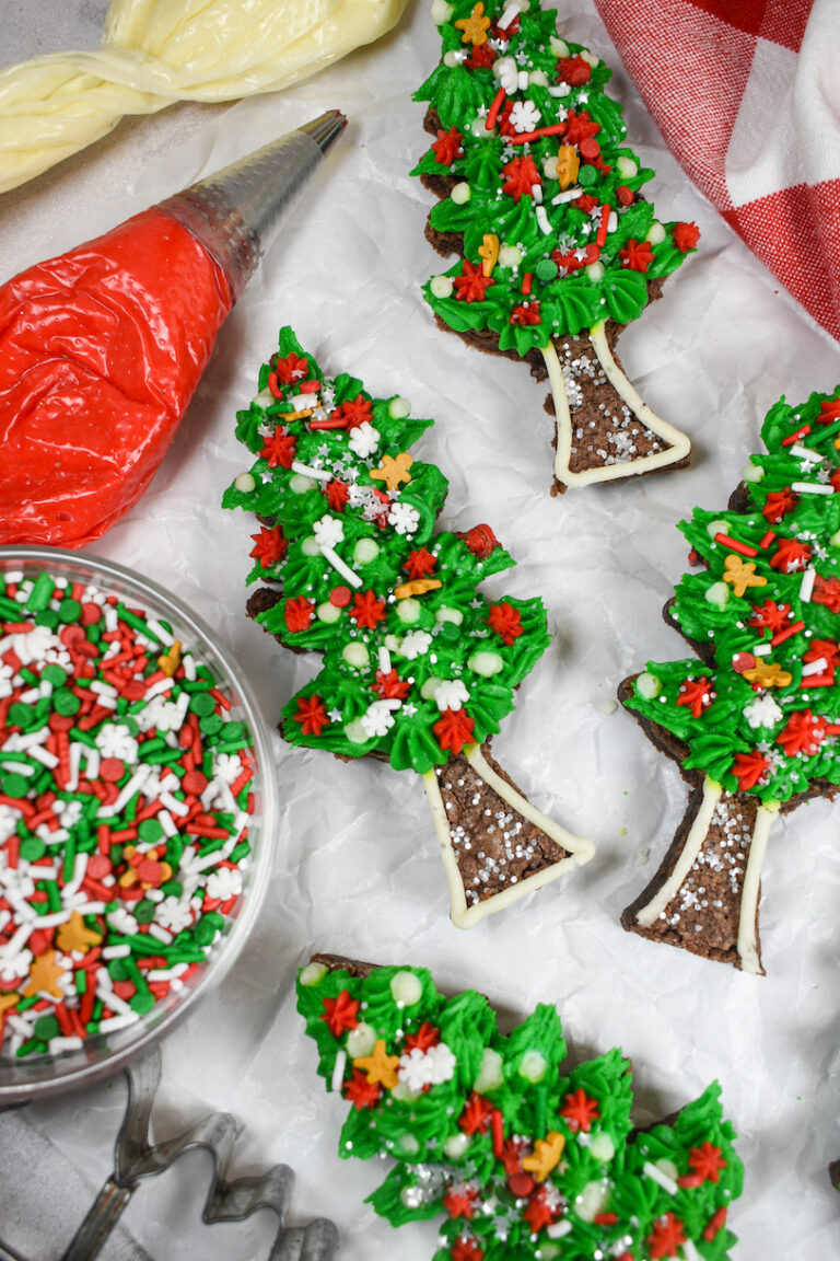 Christmas Tree Brownie Recipe