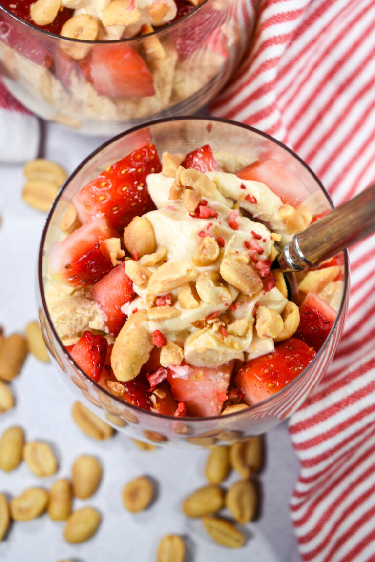 Peanut Butter and Jelly Parfait