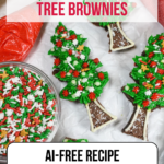 Christmas tree brownie recipe