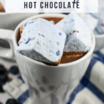 Blueberry Hot Chocolate