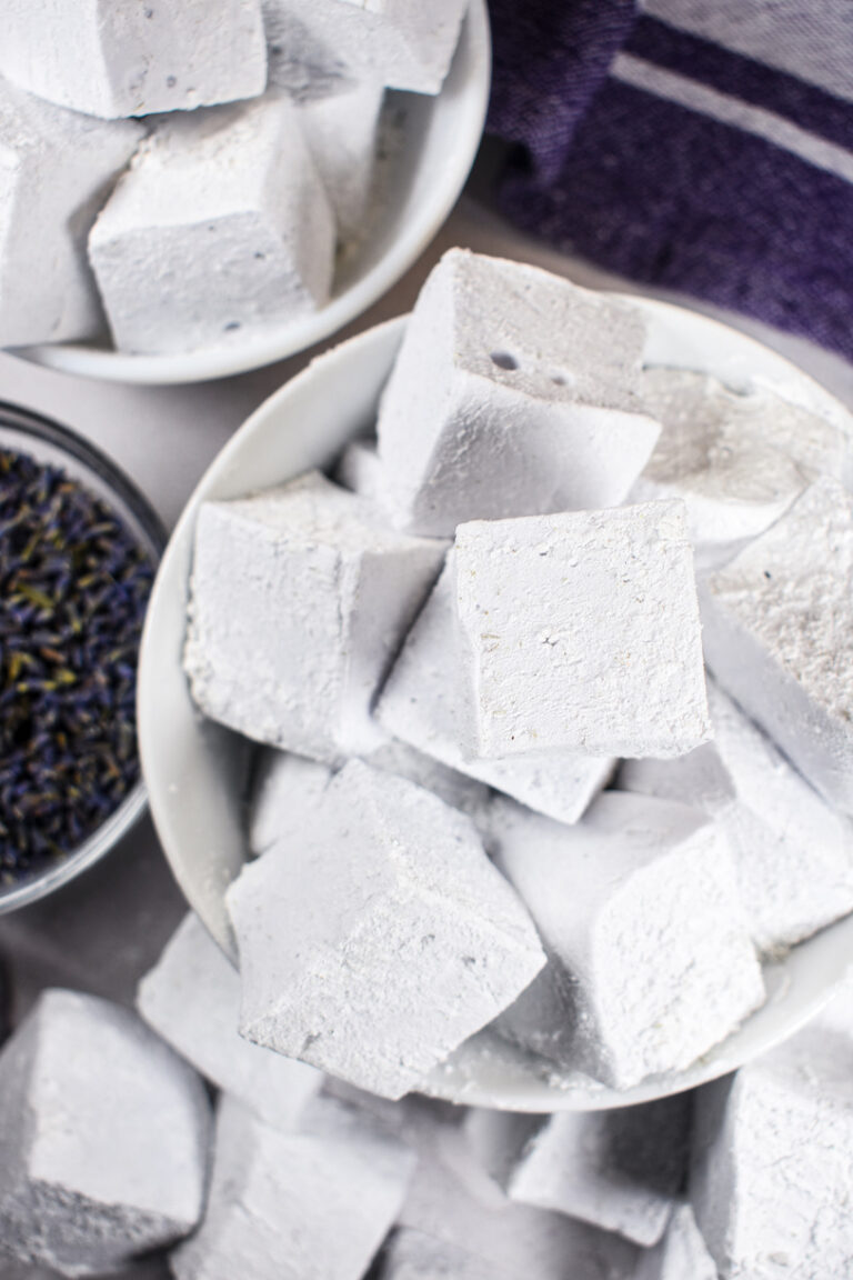 Lavender Marshmallows