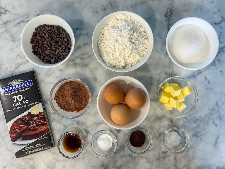 Chocolate biscotti recipe ingredients 