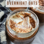 A recipe for tiramisu overnight oats
