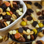 A recipe for homemade peanut butter trail mix