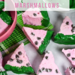 A recipe for homemade watermelon marshmallows