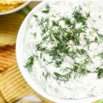 A recipe for dill pickle dip
