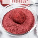 Red beet truffles recipe