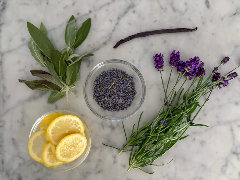 lavender simmer pot recipe ingredients