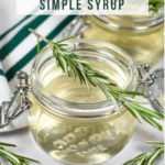 Rosemary simple syrup recipe