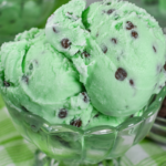 Mint chocolate chip ice cream