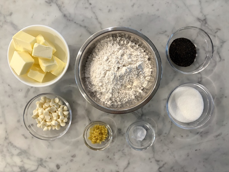 earl grey shortbread cookie recipe ingredients