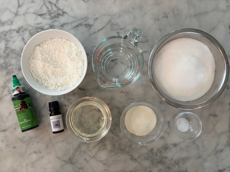peppermint marshmallow recipe ingredients