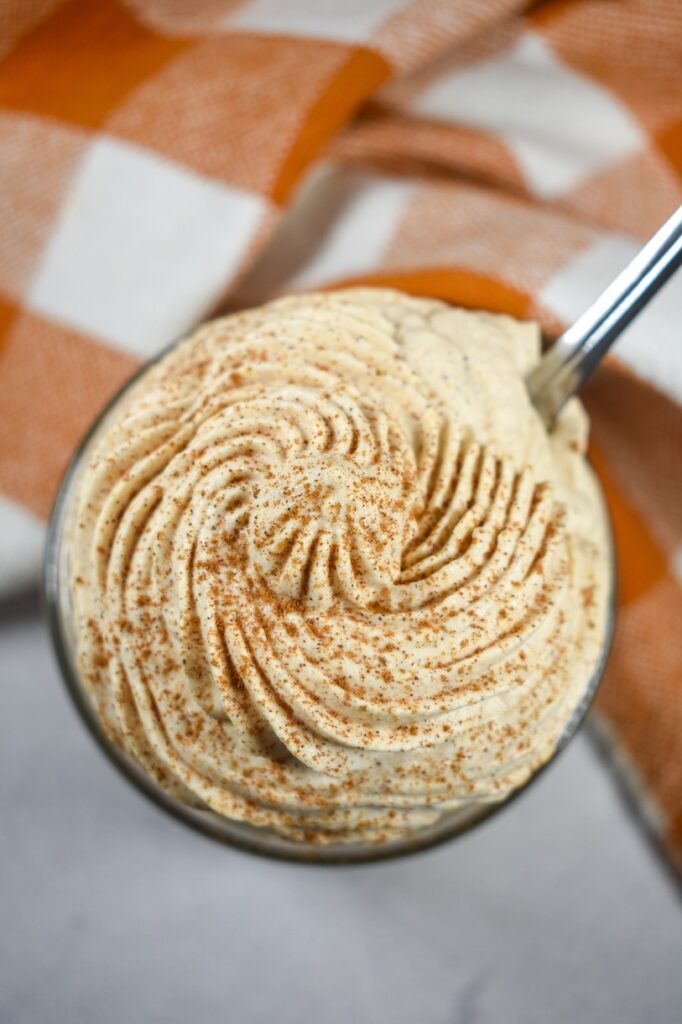pumpkin pie whipped cream recipe