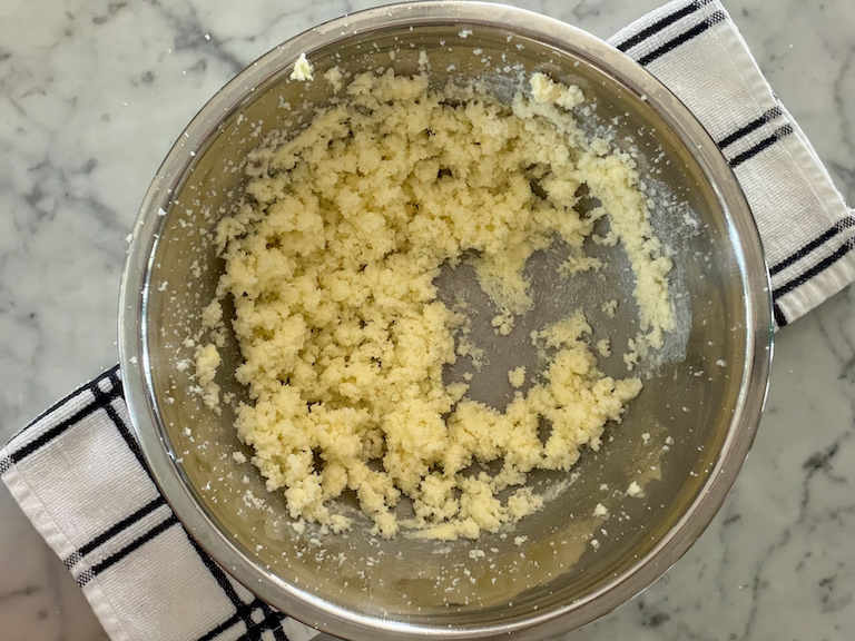 whipped butter in a bowl